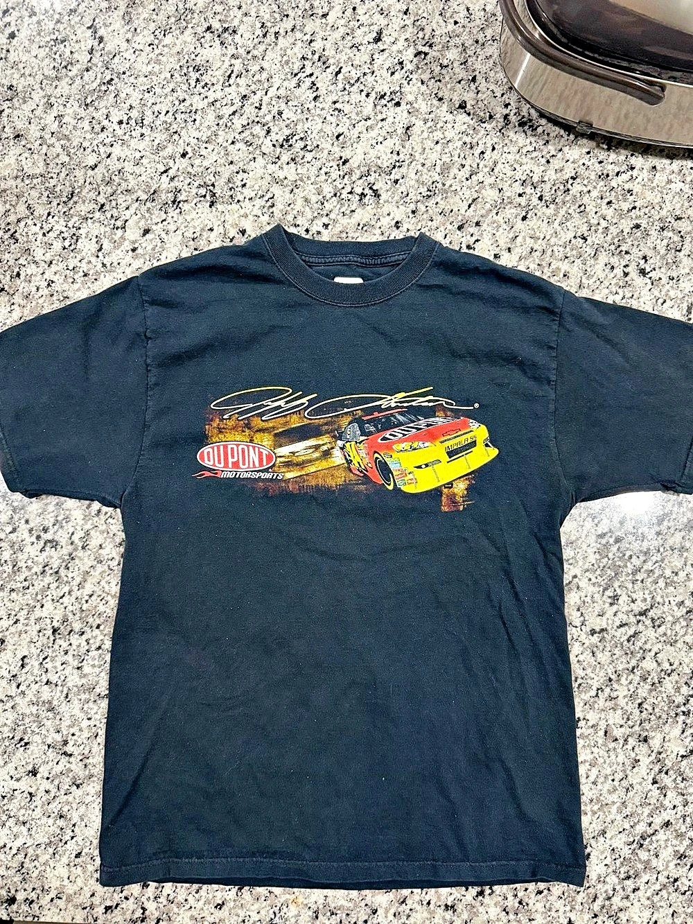 Jeff Gordon NASCAR DuPont Graphic Tee Black